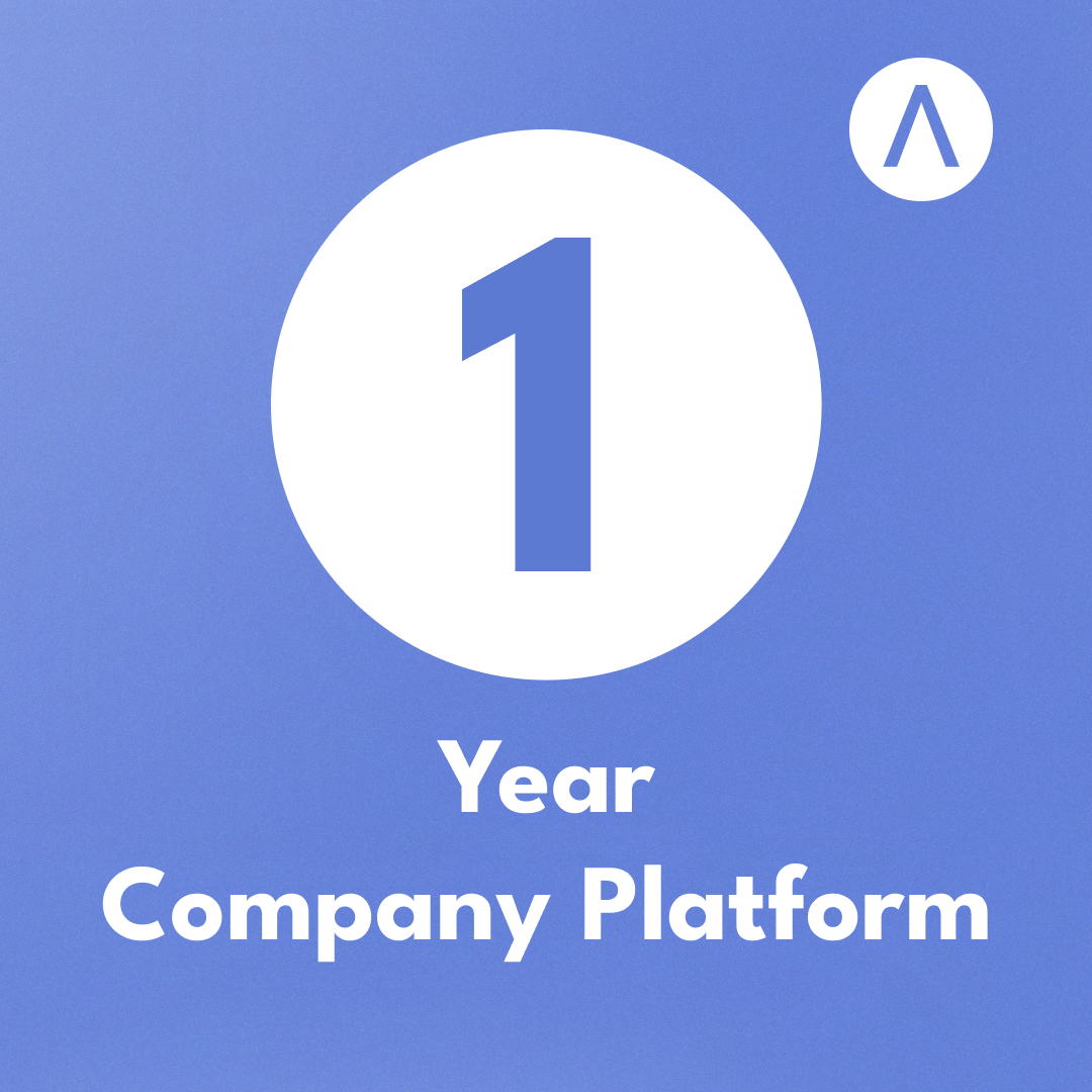 1-Year Company Platform Subscription