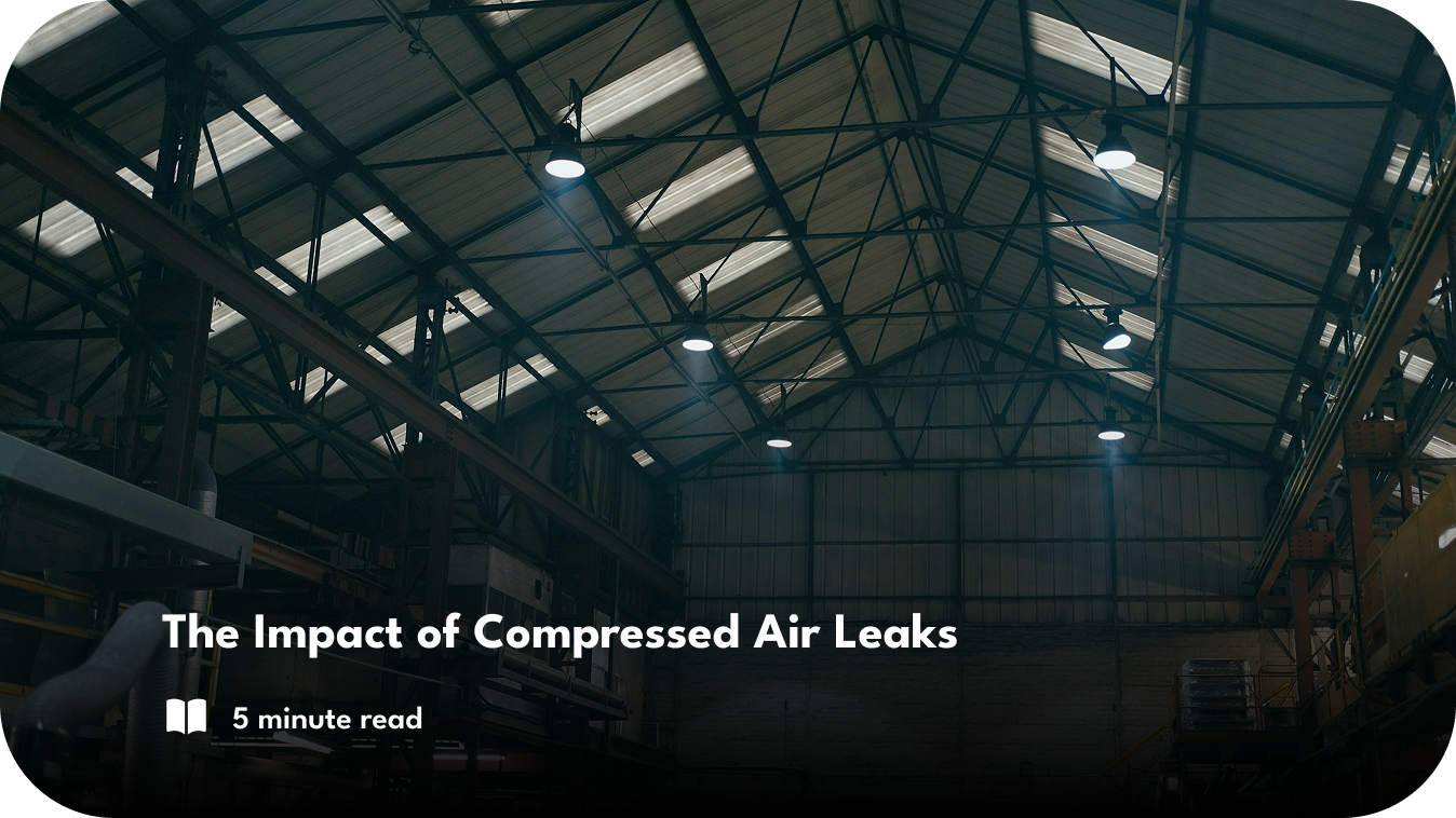 The Impact of Compressed Air Leaks in Industrial Facilities